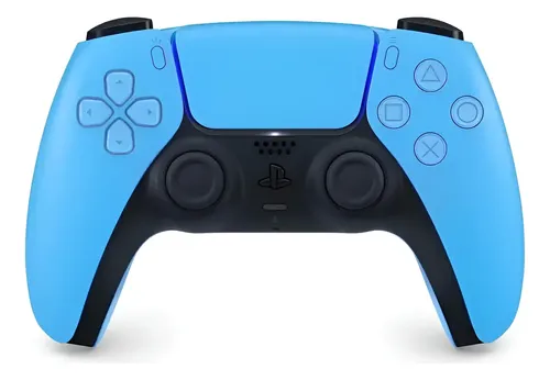 Joystick sem fio Bluetooth azul claro Sony Dualsense Ps5