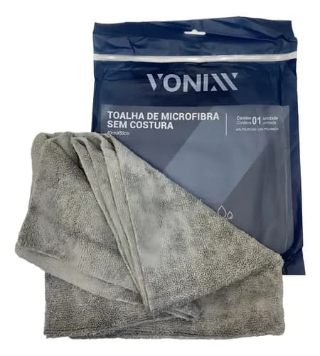 Toalha De Microfibra Sem Costura 350gsm 40x60 Vonixx