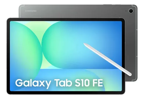 Tablet Samsung Galaxy Tab S10 FE WiFi, 128GB, 8GB, Tela 10.9" 90Hz, S Pen e Capa Inclusas Cinza